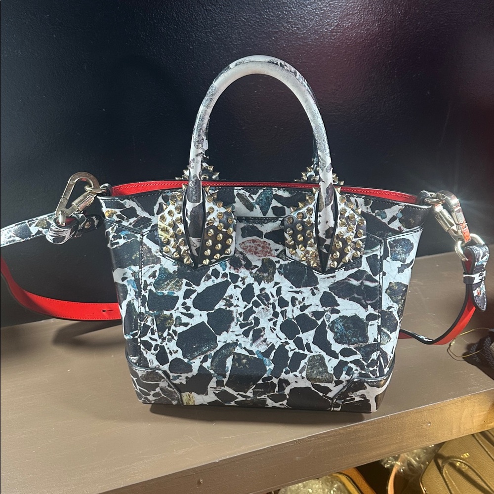 Christian Louboutin Eloise bag Crossbody Bag marble print